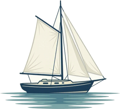 CUSTOM Sailboat, Add Your Text